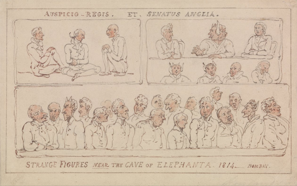 Velmistr aneb dobrodružství Qui Hi v HIndostanu od Thomas Rowlandson