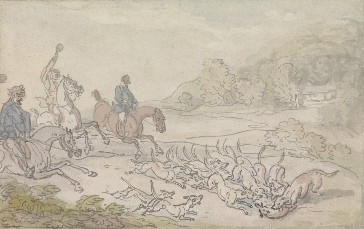 Zabití od Thomas Rowlandson