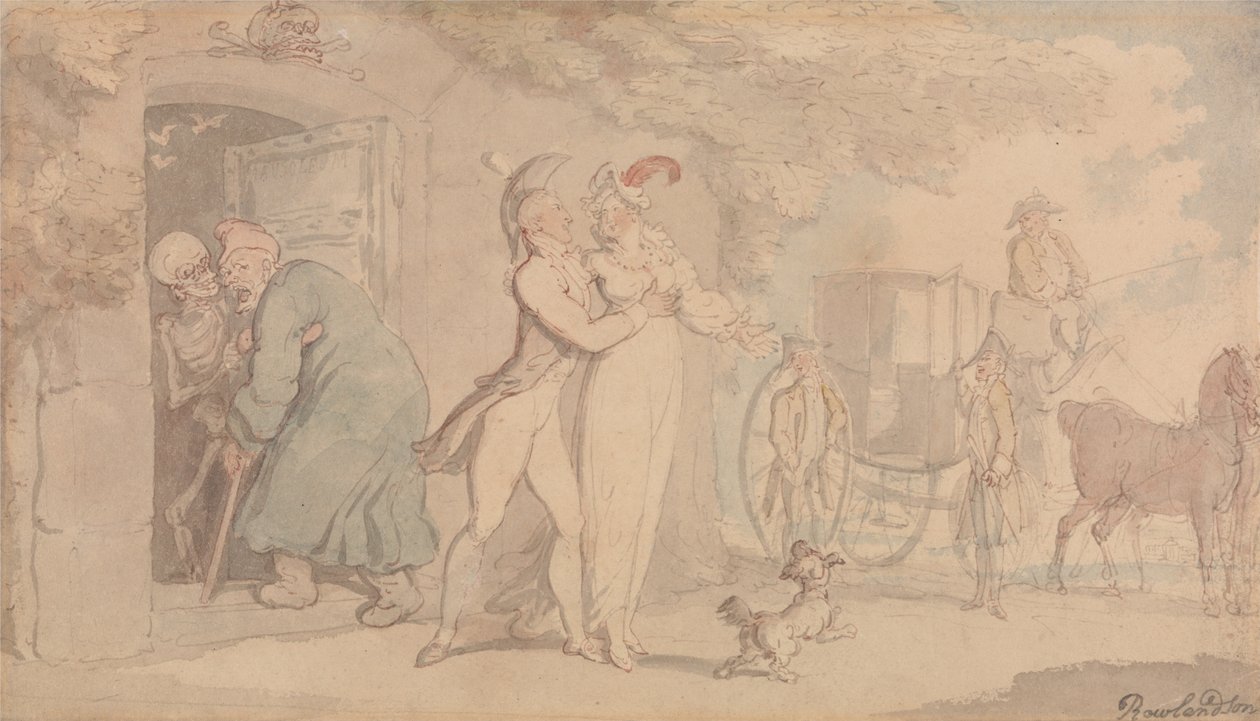 Mauzoleum od Thomas Rowlandson
