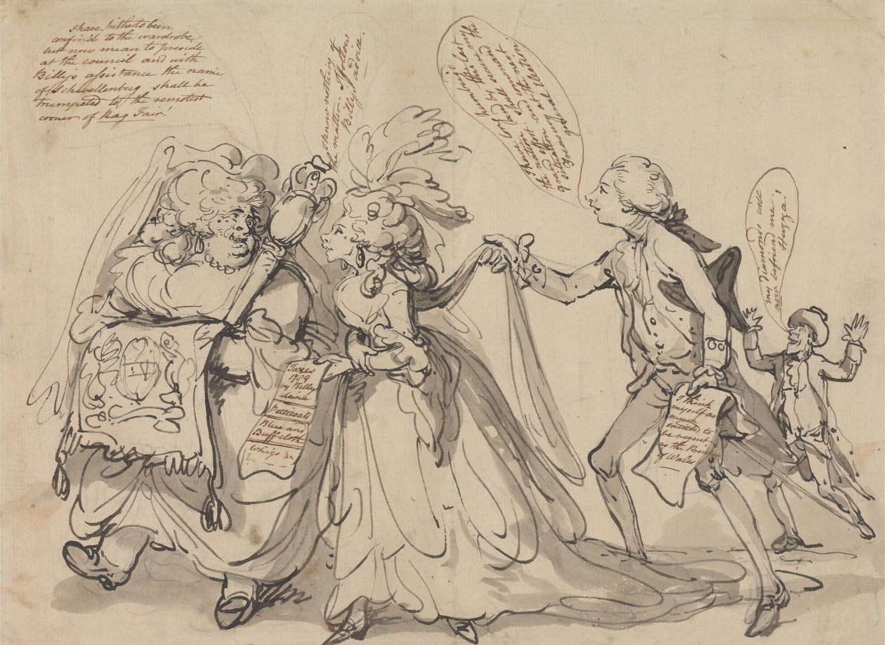 Vyhlídka před námi od Thomas Rowlandson