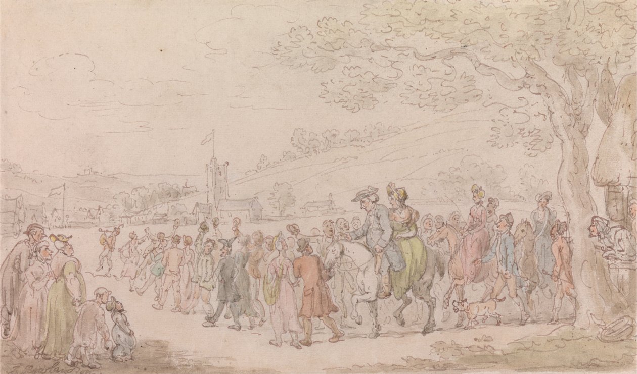 Farář z Wakefieldu - Uvítání od Thomas Rowlandson
