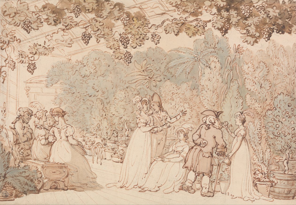 Vinery od Thomas Rowlandson