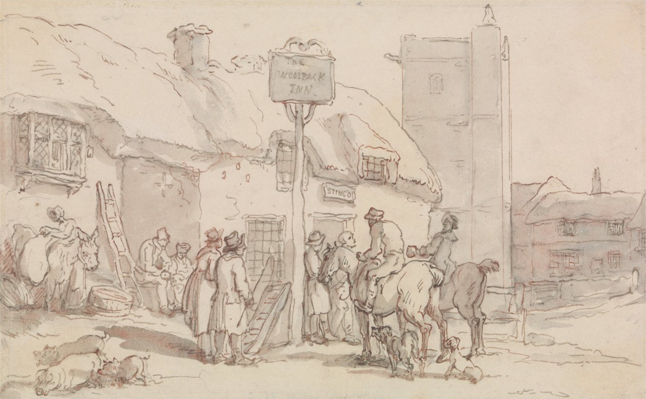 The Woolpack Inn od Thomas Rowlandson