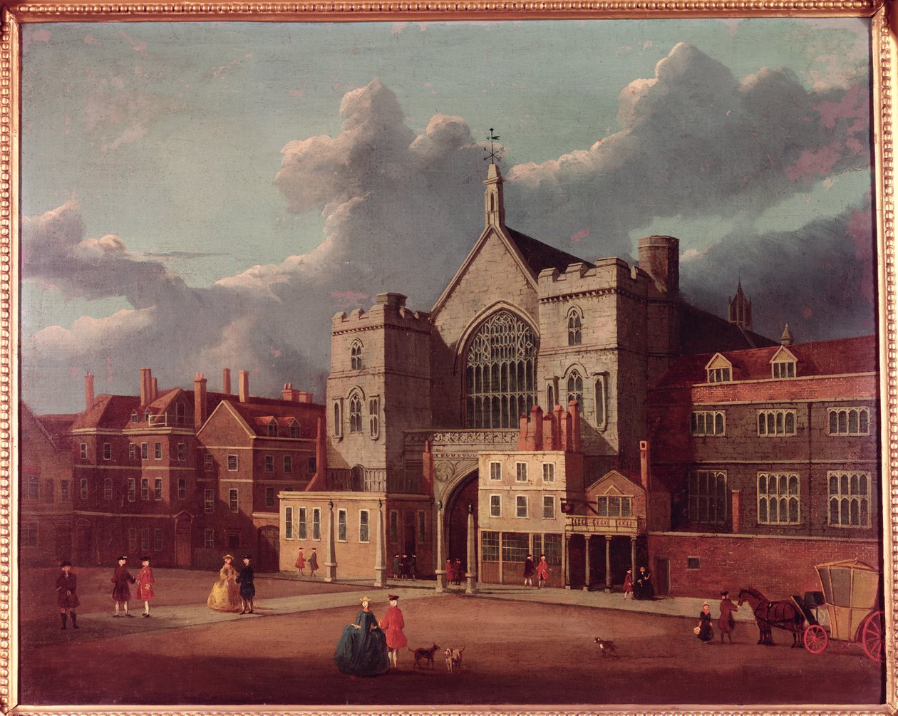 Westminster Hall a New Palace Yard od Thomas Sandby