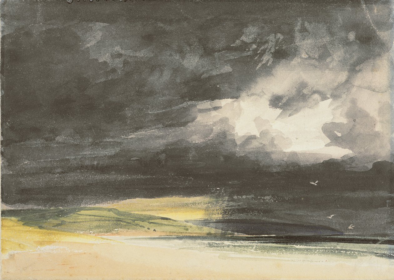 Bouře na pobřeží od Thomas Shotter Boys