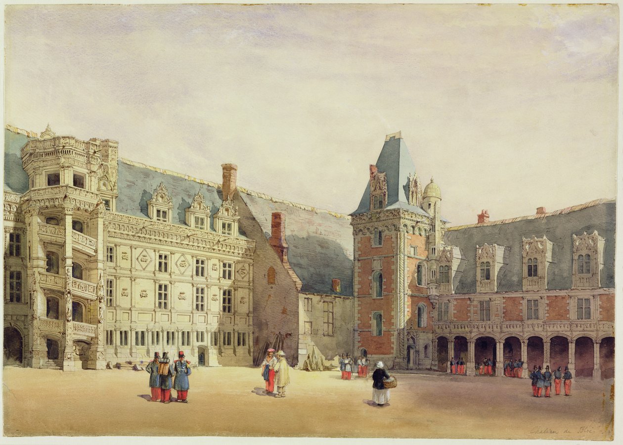 Chateau de Blois od Thomas Shotter Boys