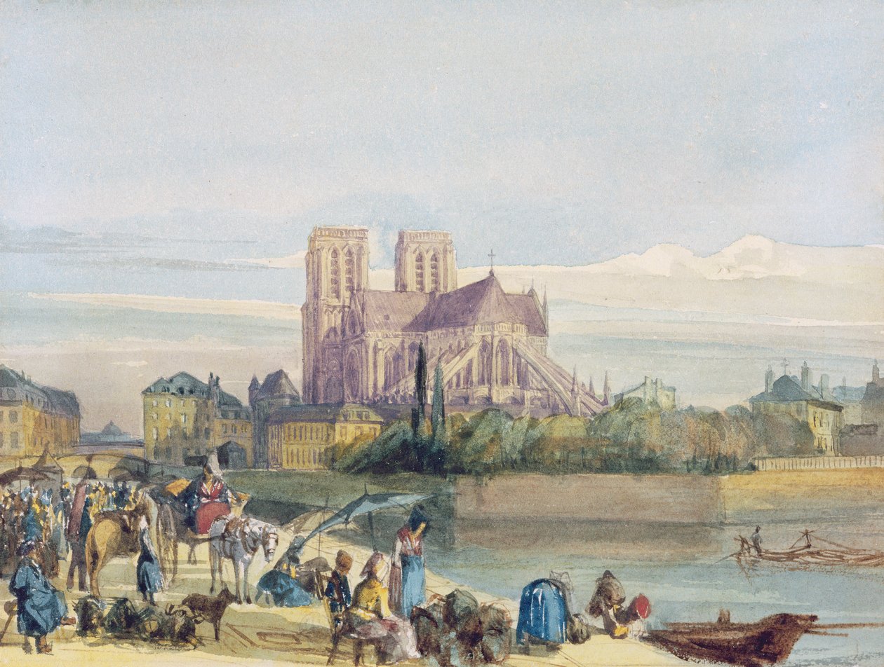 Notre Dame, Paříž od Thomas Shotter Boys