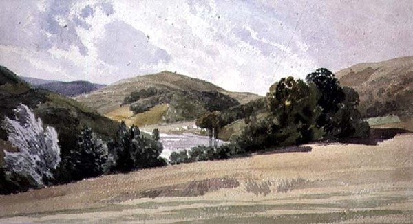 Údolí Llangollen od Thomas Shotter Boys