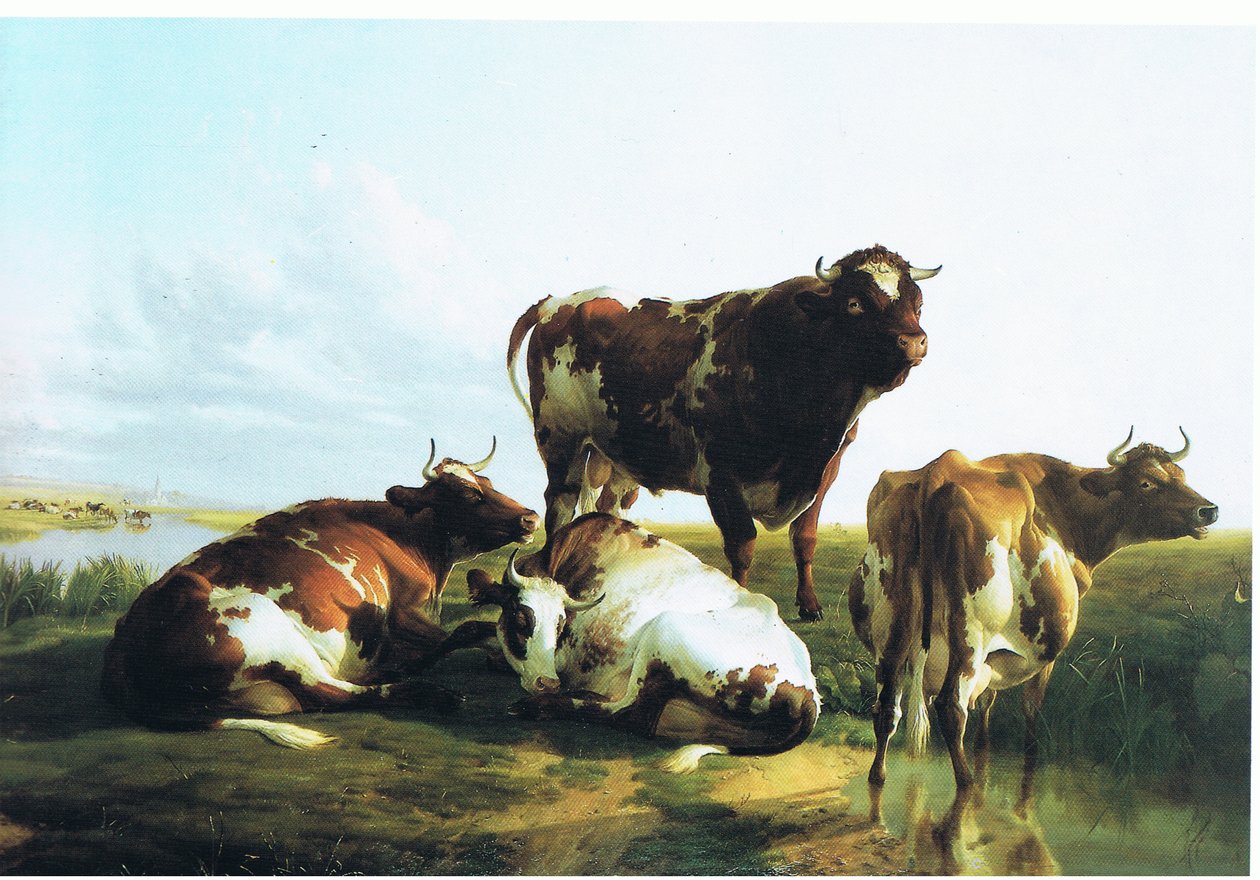 Na mléčné farmě od Thomas Sidney Cooper