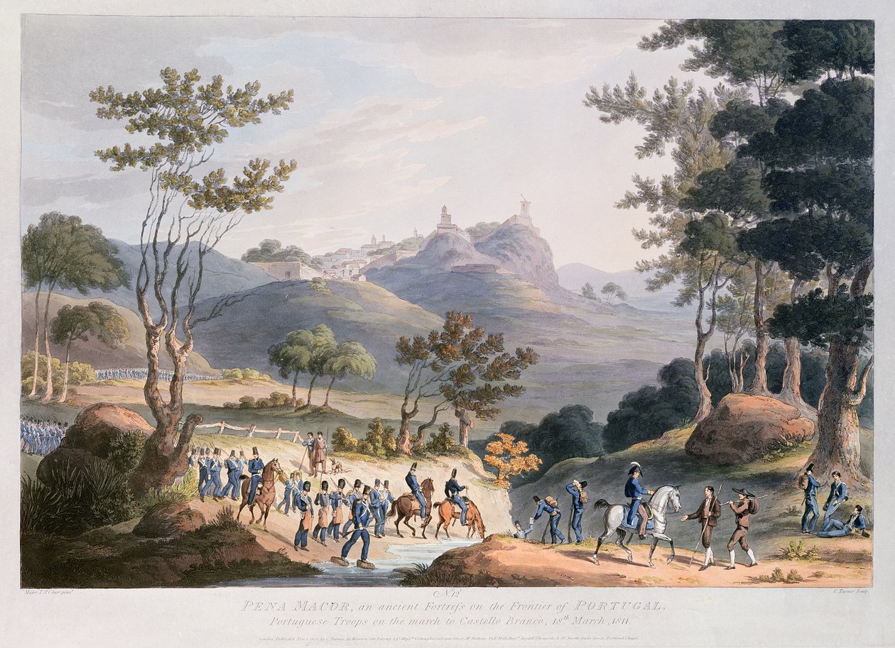 Pena Macor, vyryl C. Turner, 18. března 1811 od Thomas Staunton St. Clair