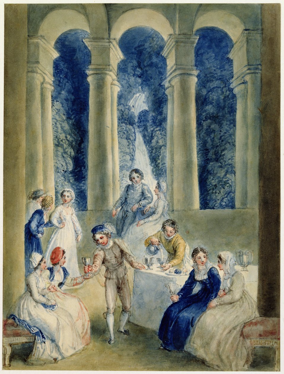 Desátý den dekameronu, z Boccacciova 
