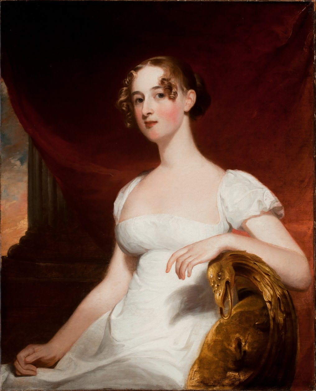 Portrét Margaret Siddons Kintzing, 1812 od Thomas Sully