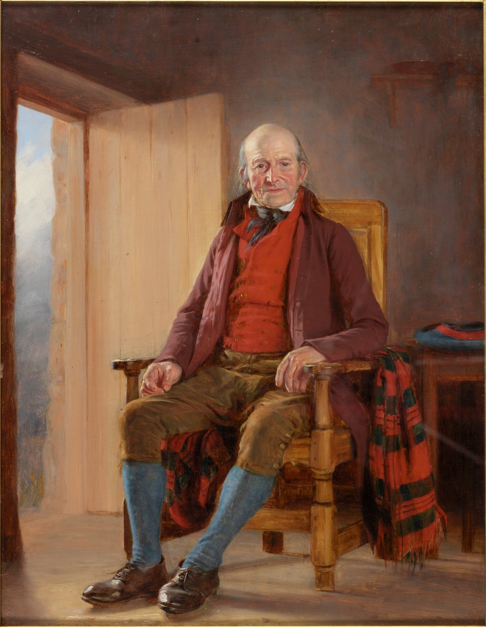 Severumbrijský farmář, kolem 1820-34 od Thomas Sword Good