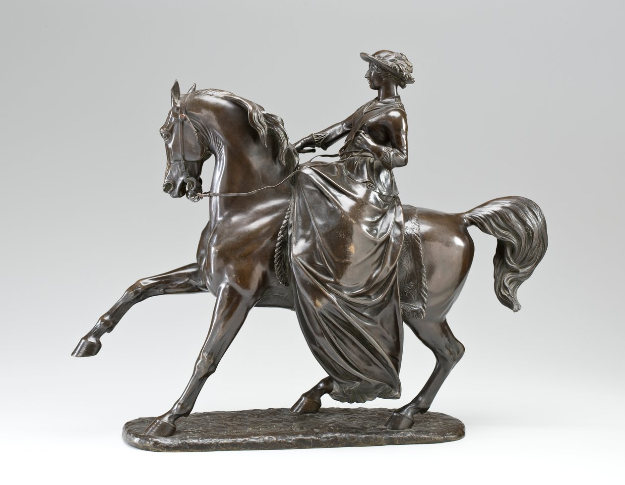 Jezdecká socha královny Viktorie, 1853 (bronz) od Thomas Thornycroft