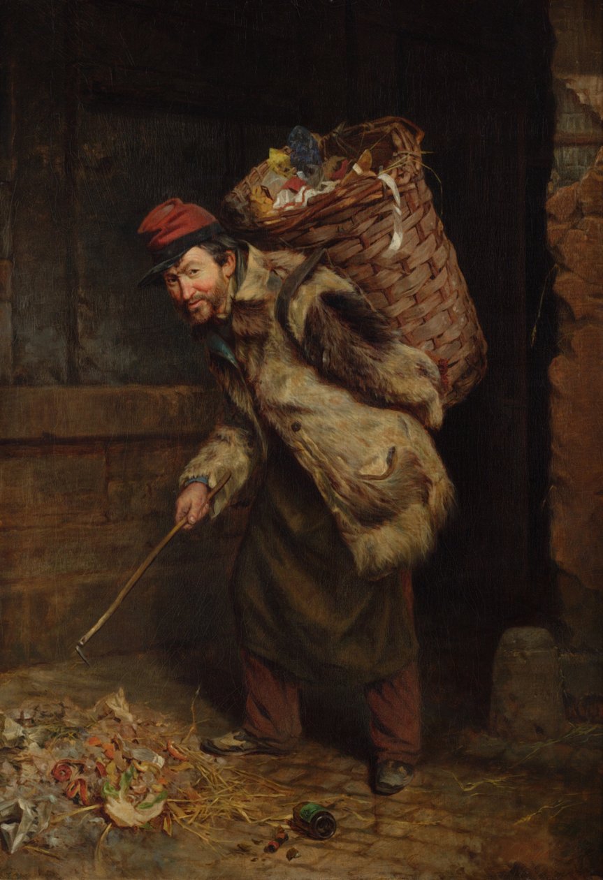 Sběrač hadrů, 1859-72 od Thomas Waterman Wood