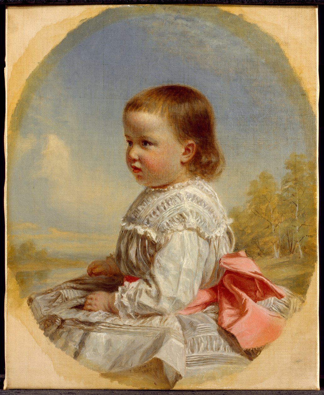 Susie Kent Southwick, 1873 od Thomas Waterman Wood