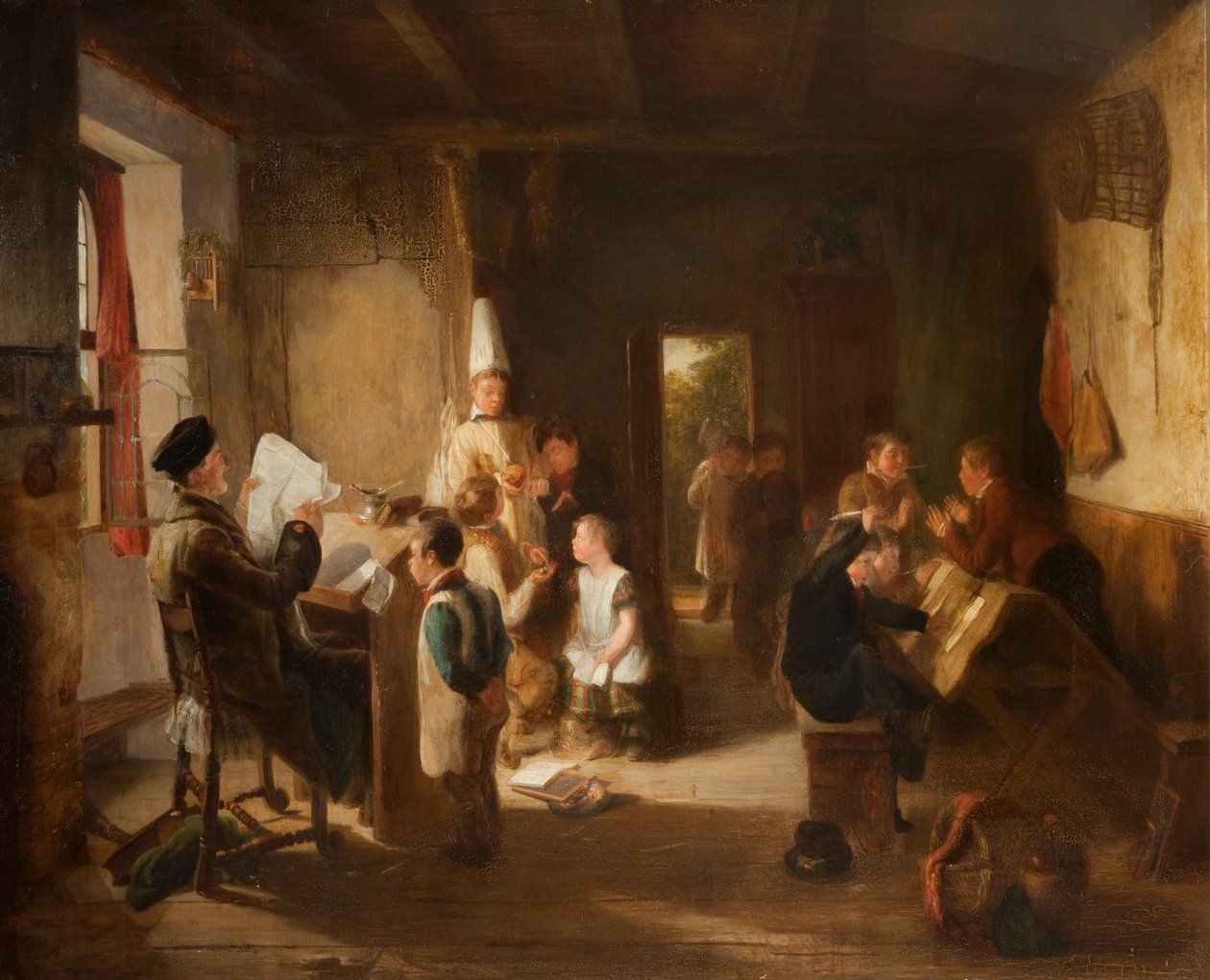 Školní místnost od Thomas Webster
