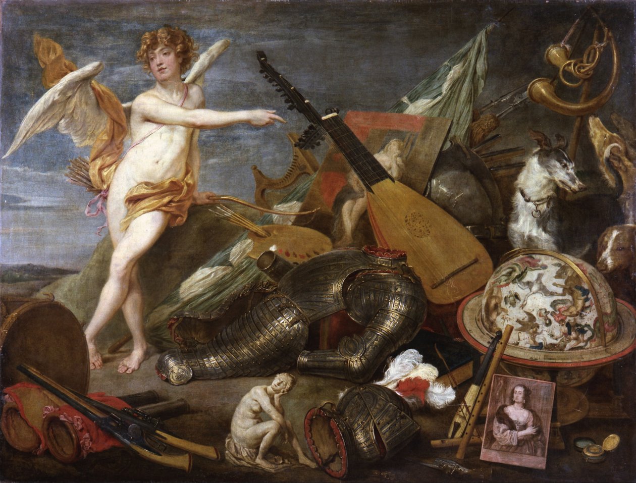 Triumf lásky a krásy od Thomas Willeboirts Bosschaert