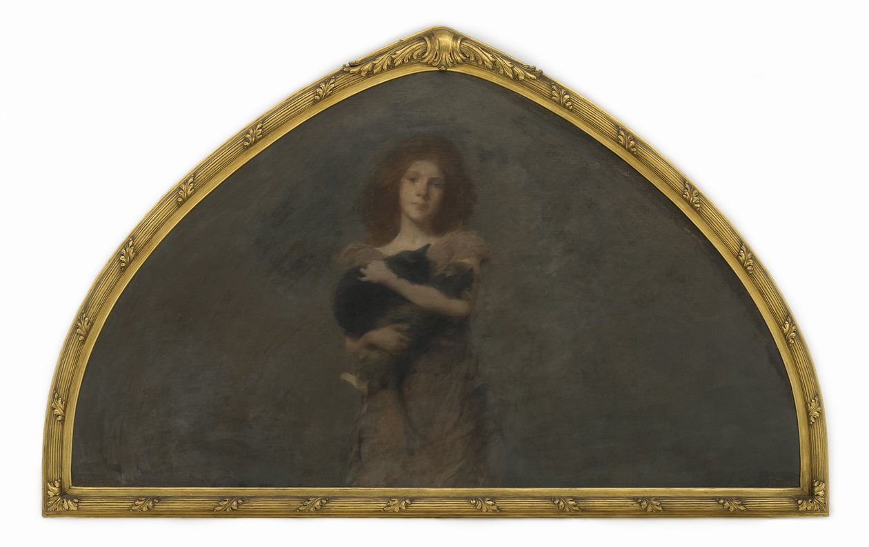 Raný portrét umělcovy dcery, 1893-94 od Thomas Wilmer Dewing