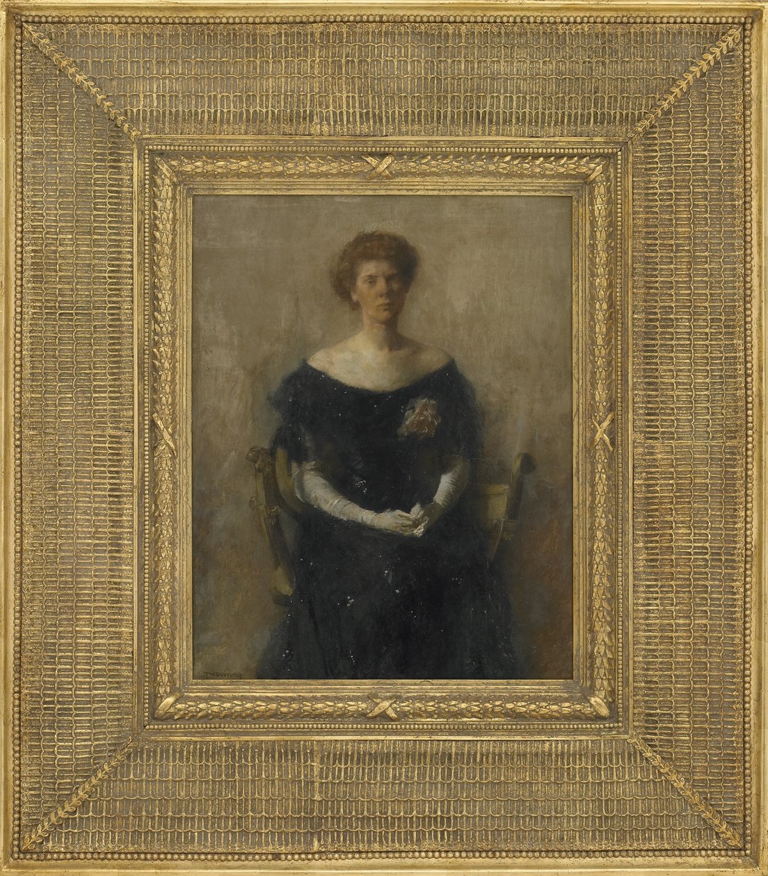 Portrét umělcovy dcery, 1906 od Thomas Wilmer Dewing