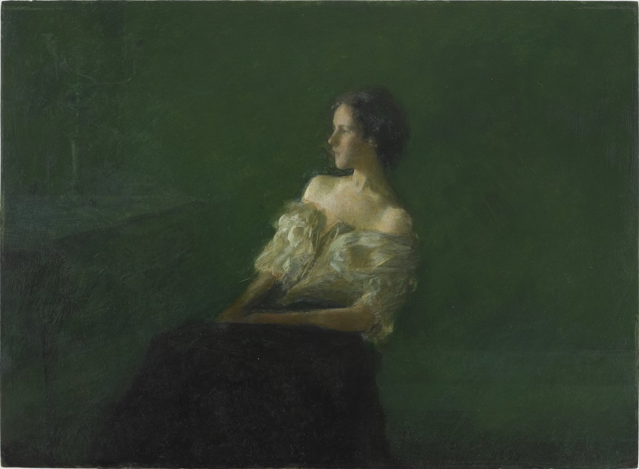 Studie sedící ženy, 1897 od Thomas Wilmer Dewing