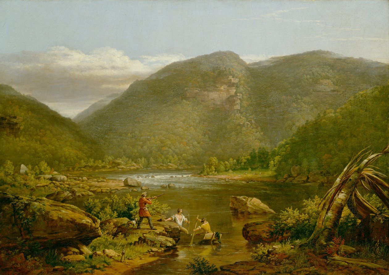 Vraní hnízdo, 1848 od Thomas Worthington Whittredge