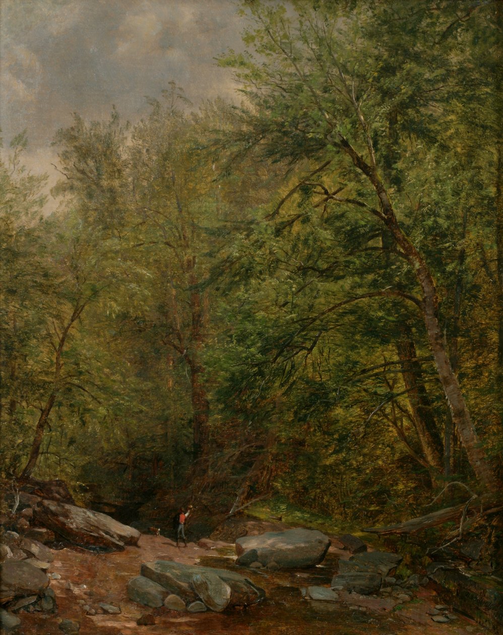 Studie z přírody, 1863 od Thomas Worthington Whittredge