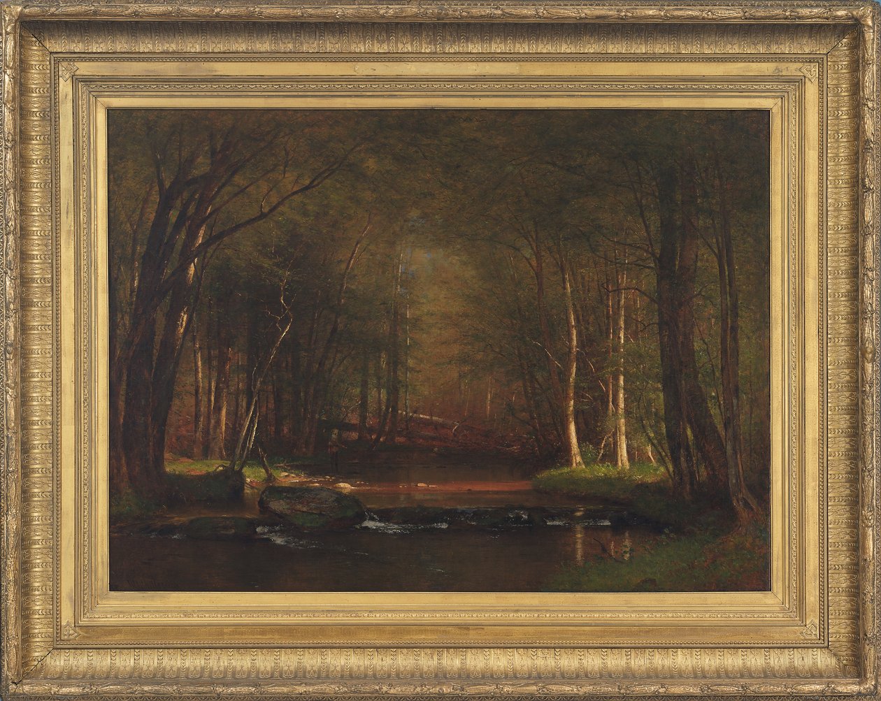 Pstruhový potok v Catskills, 1875 od Thomas Worthington Whittredge