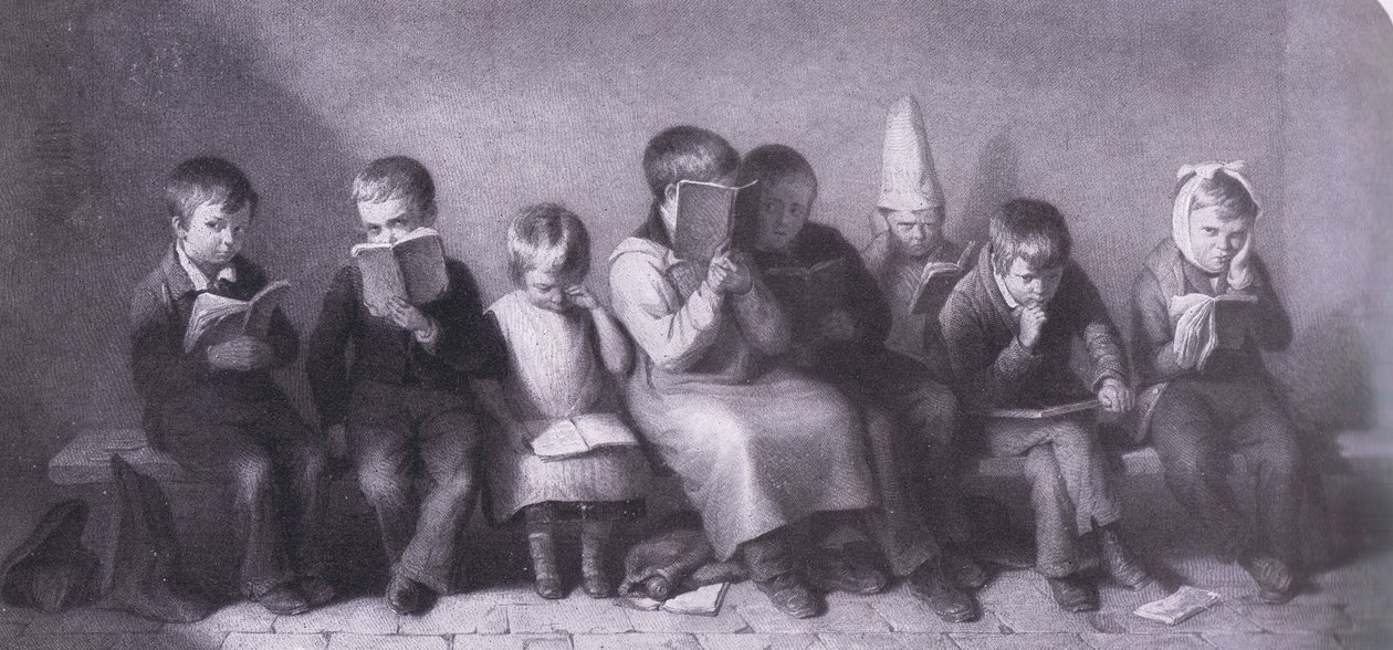 Zamračení, Bibbys Annual, 1916-1917 od Thomas after Webster