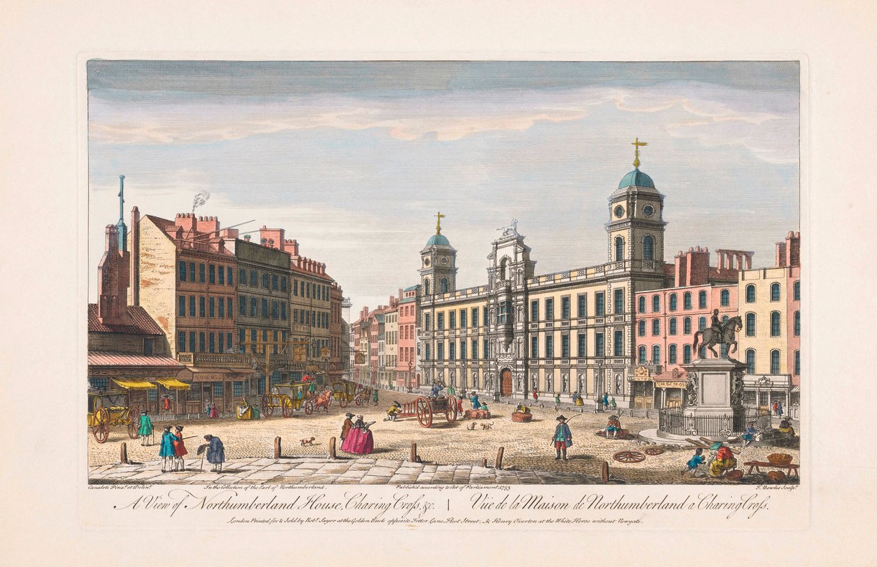 Northumberland House, Charing Cross od Thomas (after) Bowles