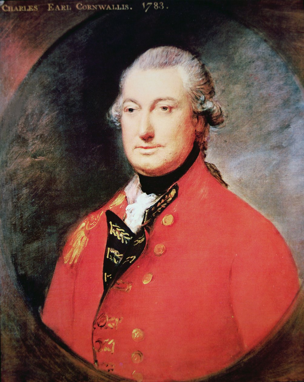 Charles Cornwallis od Thomas (after) Gainsborough