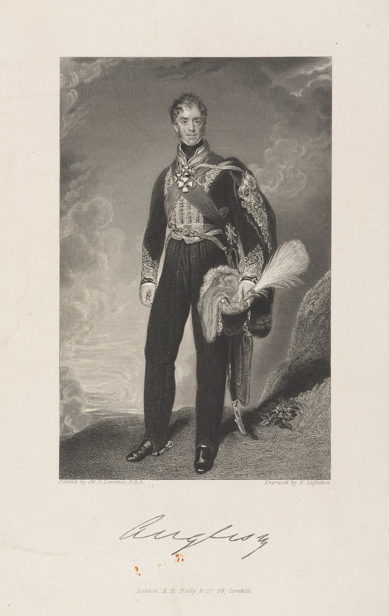 ‚Anglesey‘, Henry William Paget od Thomas (after) Lawrence