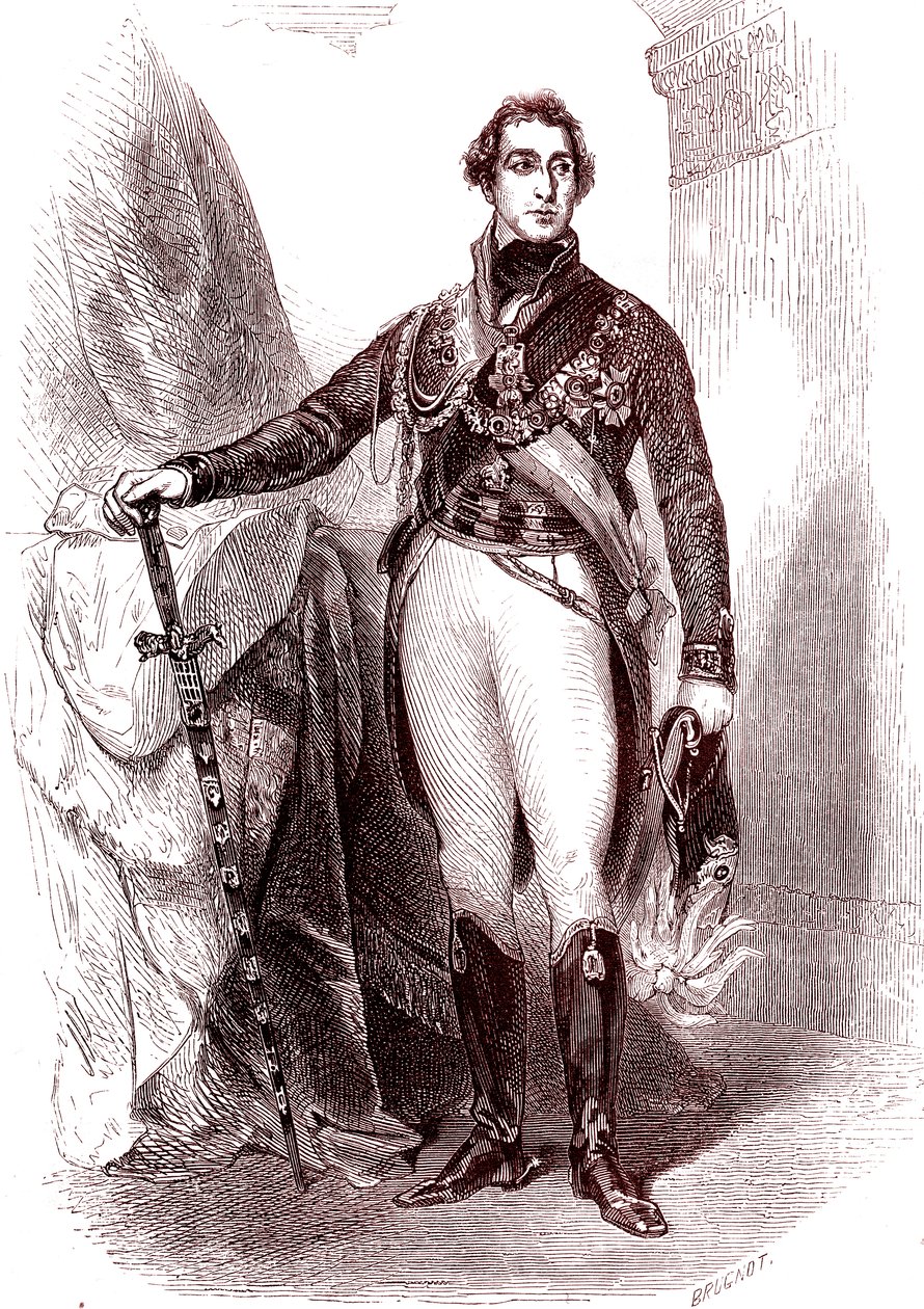 Artur z Wellesley, vévoda z Wellingtonu od Thomas (after) Lawrence