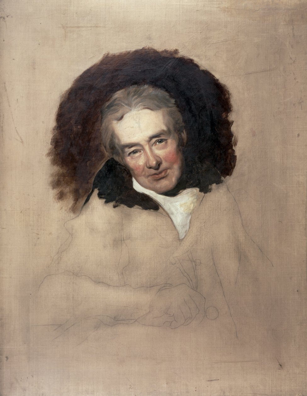 Portrét Williama Wilberforce (1759-1833) od George Richmonda (1809-96) (olej na plátně) (viz 15222) od Thomas (after) Lawrence