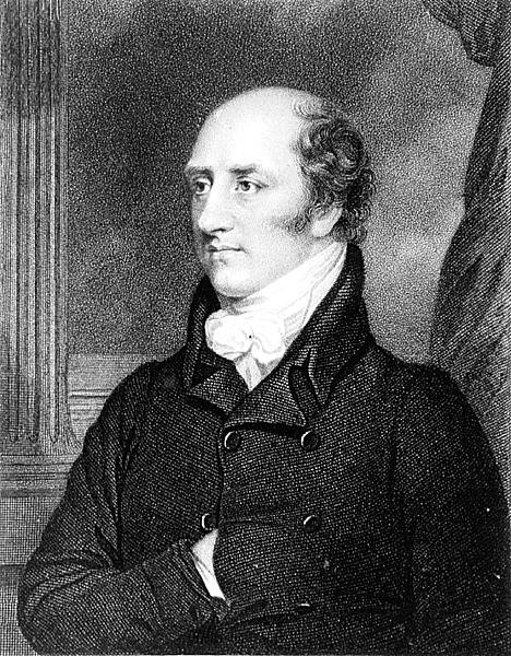 Portrét George Canninga (1770-1827) vyrytý Williamem Holtem (rytina) (čb foto) od Thomas (after) Stewardson