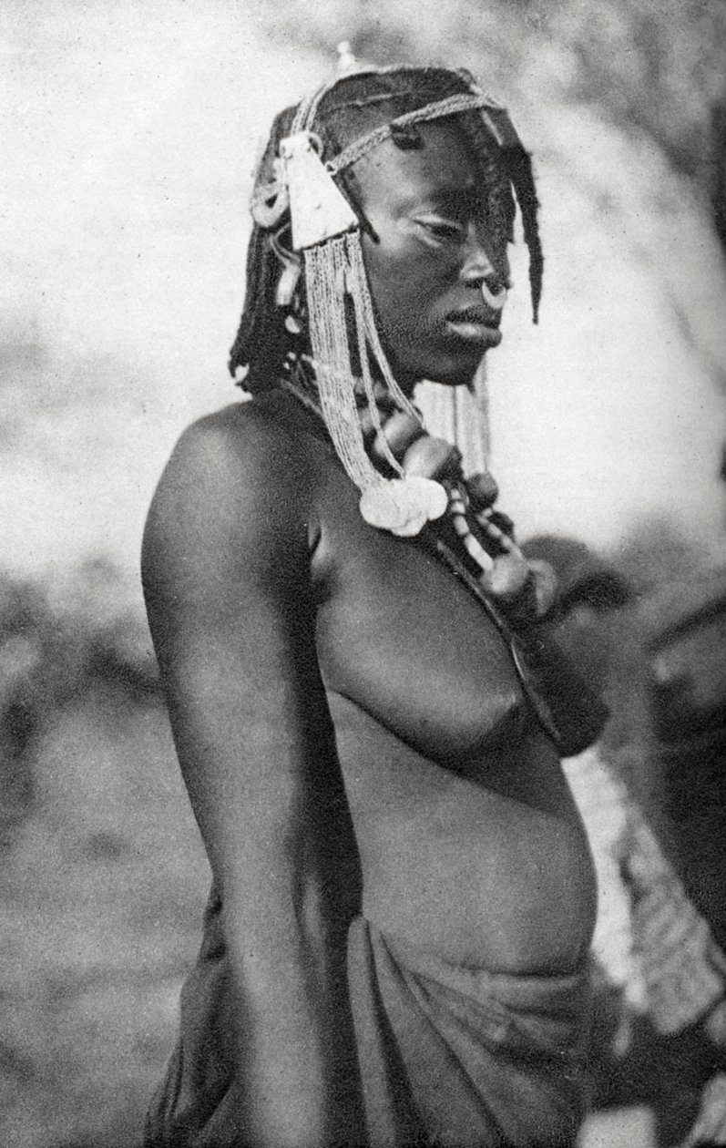 Arabka z jižního Súdánu, Abu Matarik do Halfa, Súdán, 1925 1927. od Thomas A. Glover
