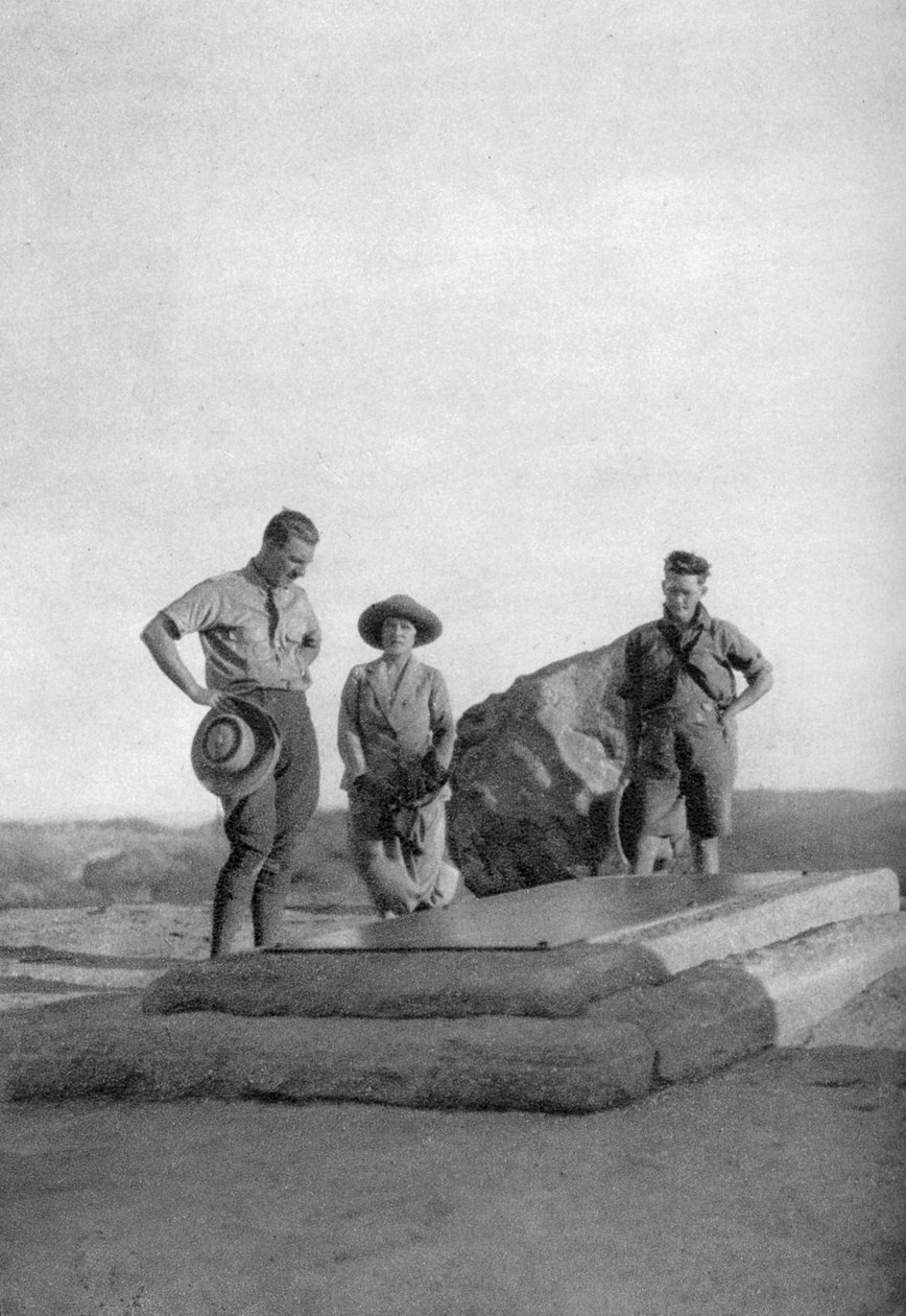 Grave of Cecil Rhodes, britský obchodník a politik v Africe, Jižní Rhodesie, 1924 1927 od Thomas A. Glover