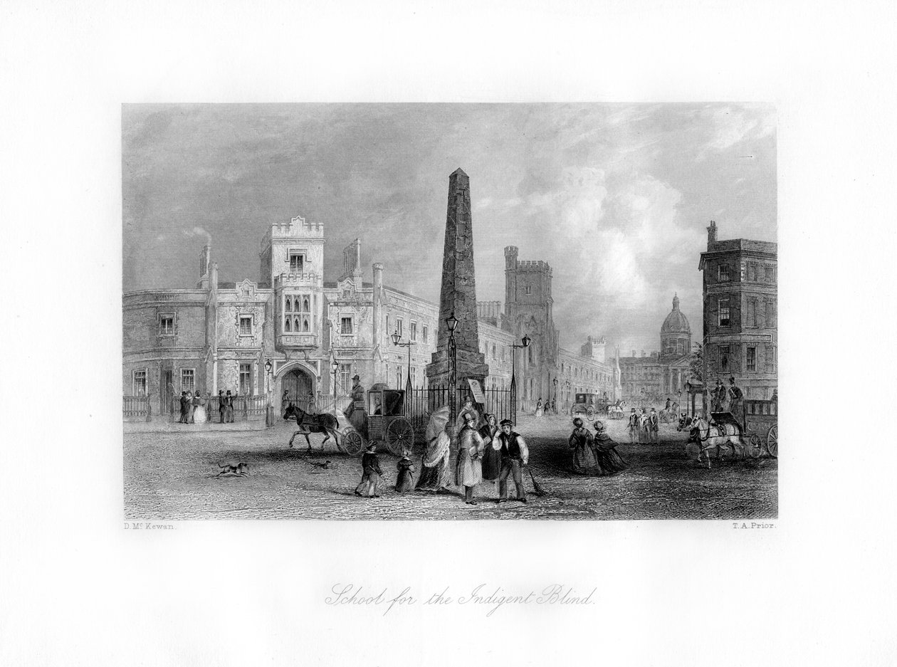 Škola pro chudé nevidomé, Southwark, Londýn, 19. století. od Thomas Abel Prior