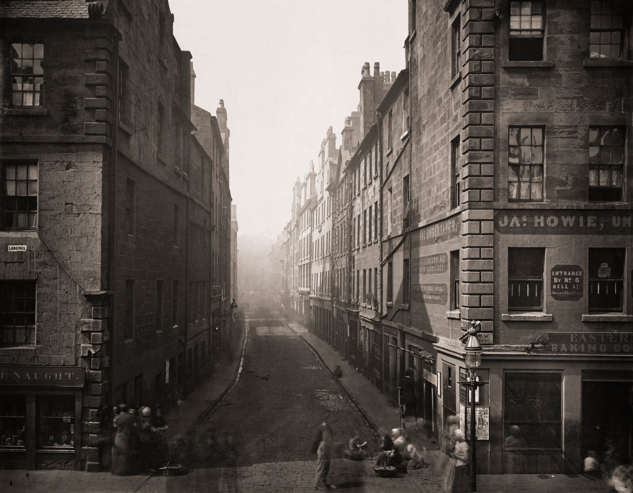 Bell Street, Glasgow, Skotsko od Thomas Annan