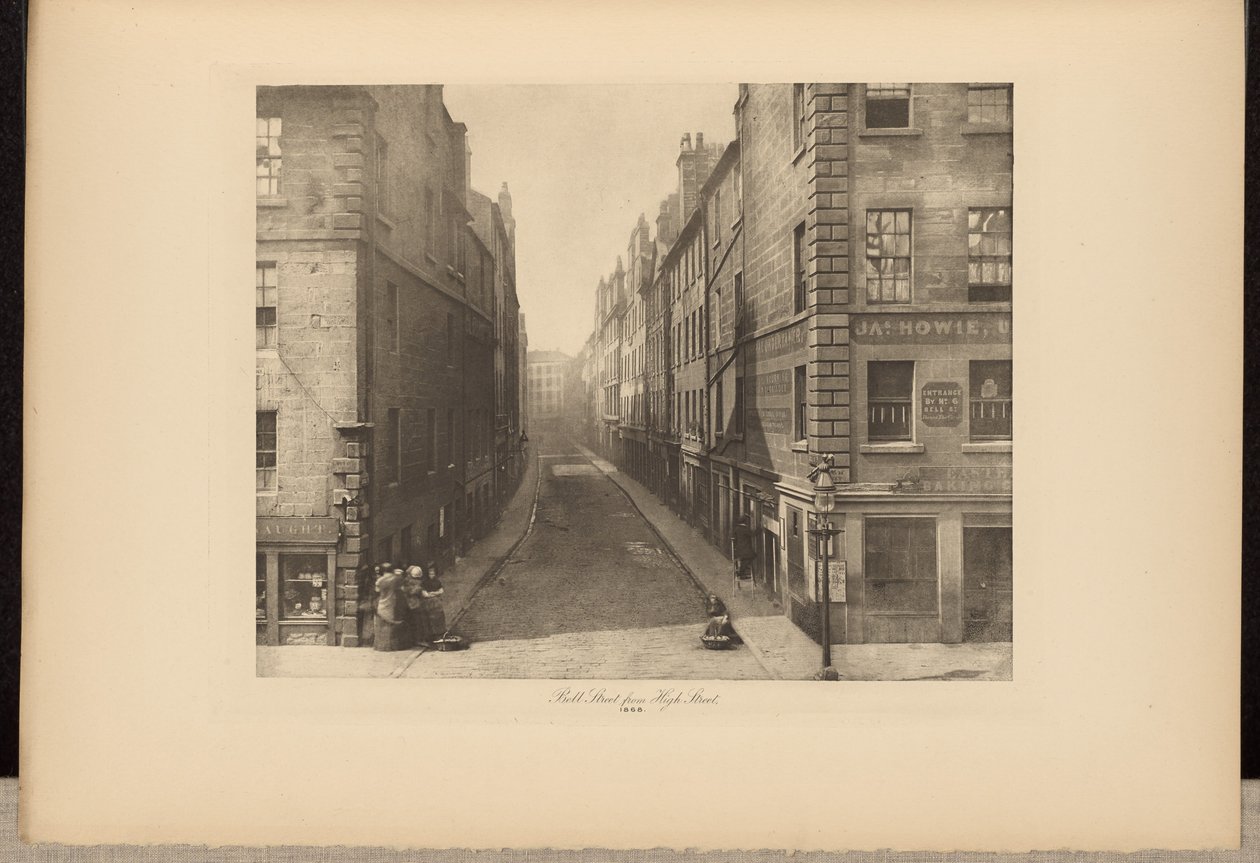 Bell Street z High Street od Thomas Annan