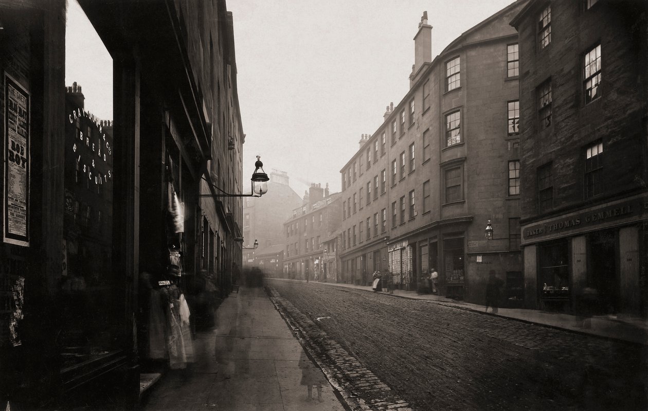High Street, Glasgow, Skotsko od Thomas Annan