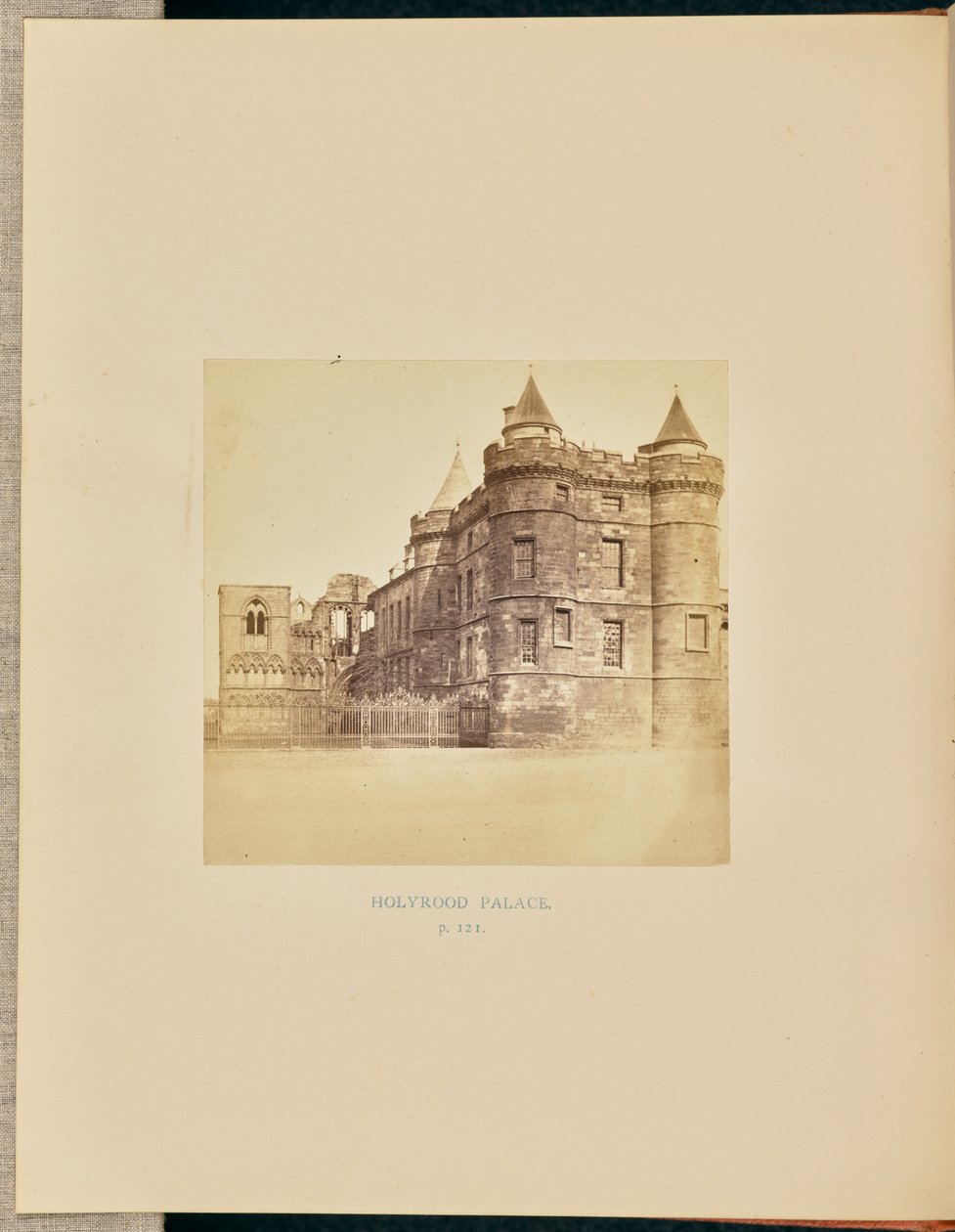 Palác Holyrood od Thomas Annan