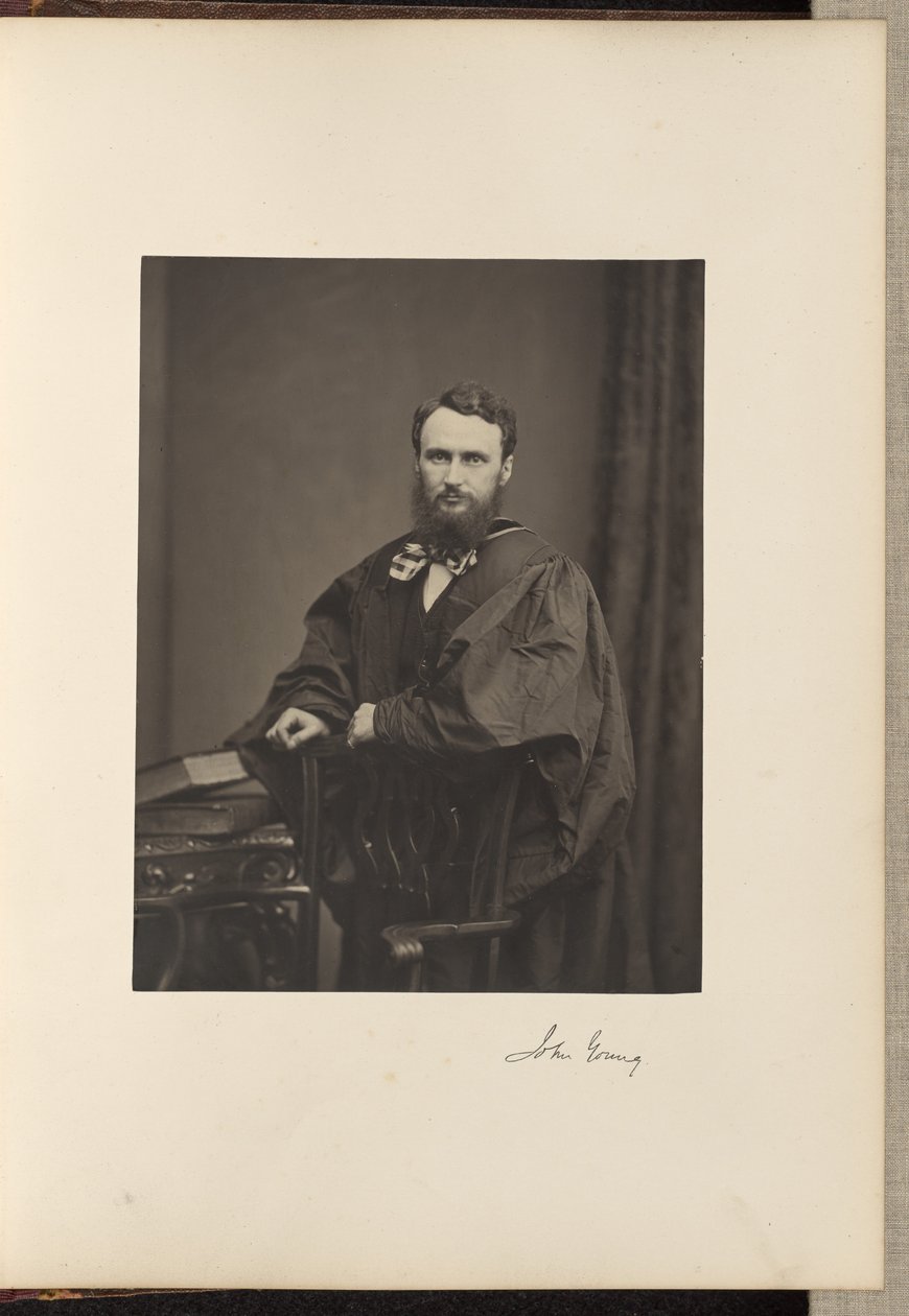 John Young, M.D., profesor přírodopisu od Thomas Annan