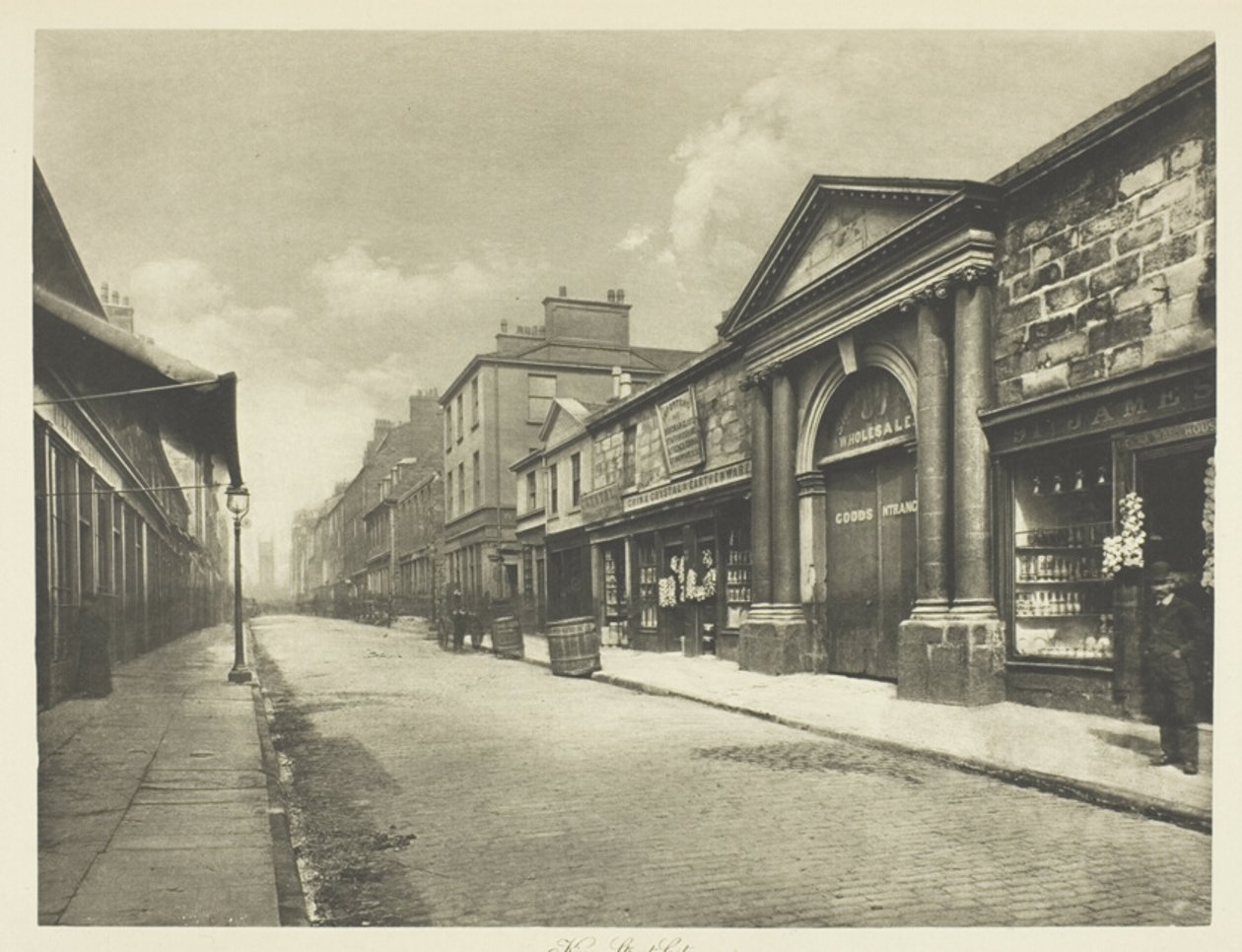 King Street, město od Thomas Annan