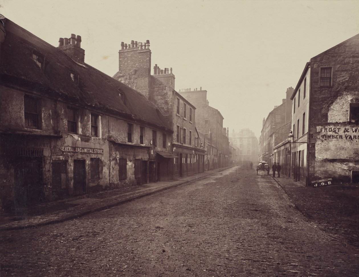 Hlavní ulice, Gorbals, pohled na jih. od Thomas Annan
