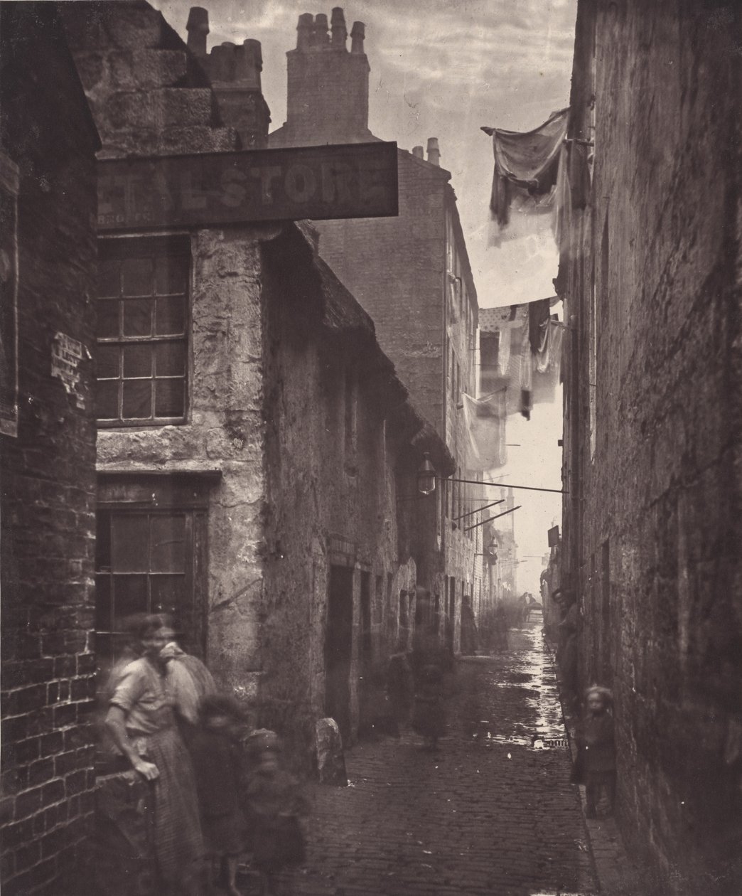 Old Vennel, Off High Street od Thomas Annan