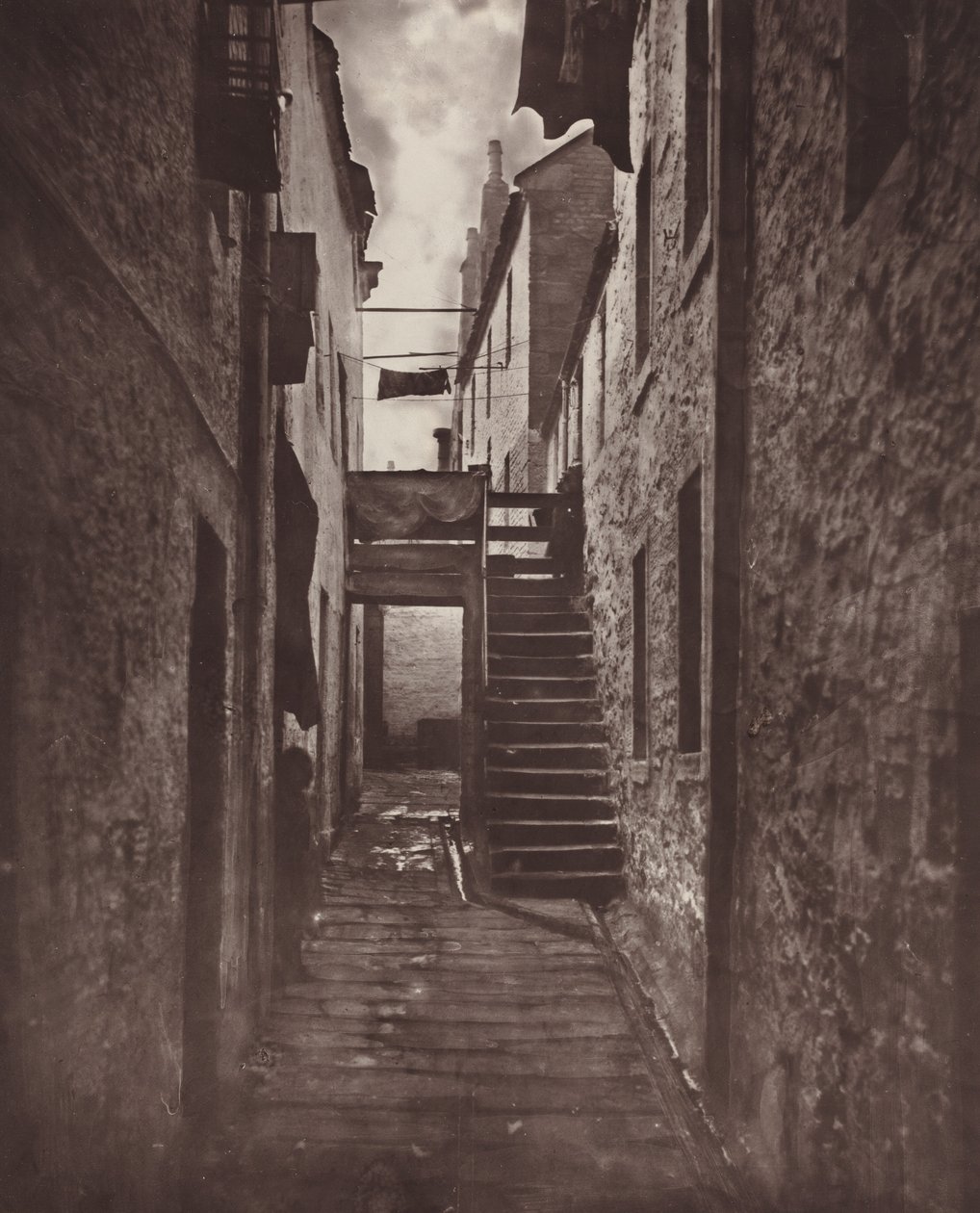 Deska 32: Zavřít, č. 128 Saltmarket, 1868-1871, vytištěno 1877. od Thomas Annan