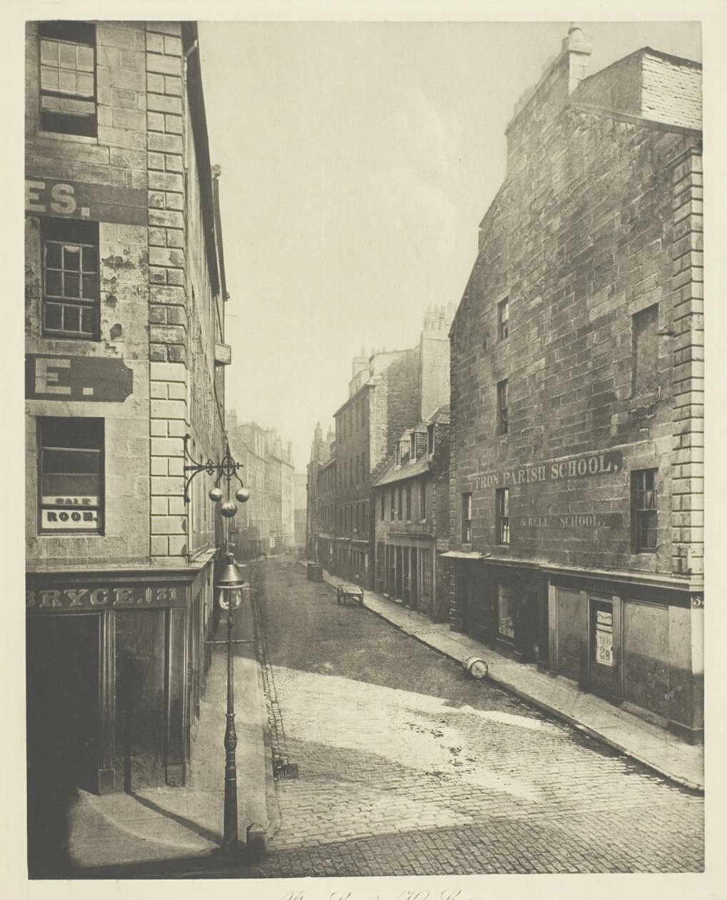 Princes Street od ulice King Street od Thomas Annan