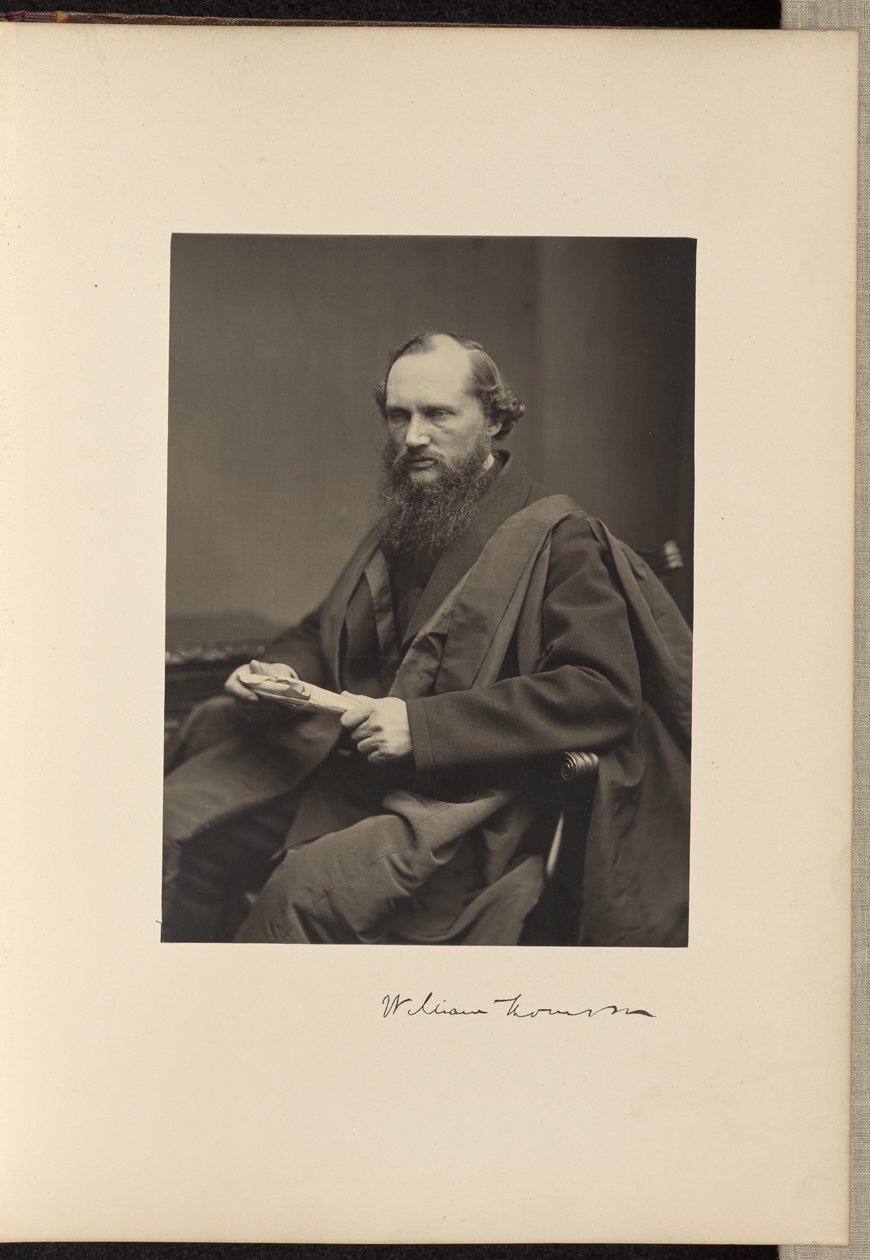 Sir WIlliam Thomson, LL.D., D.C.L, profesor přírodní filozofie od Thomas Annan