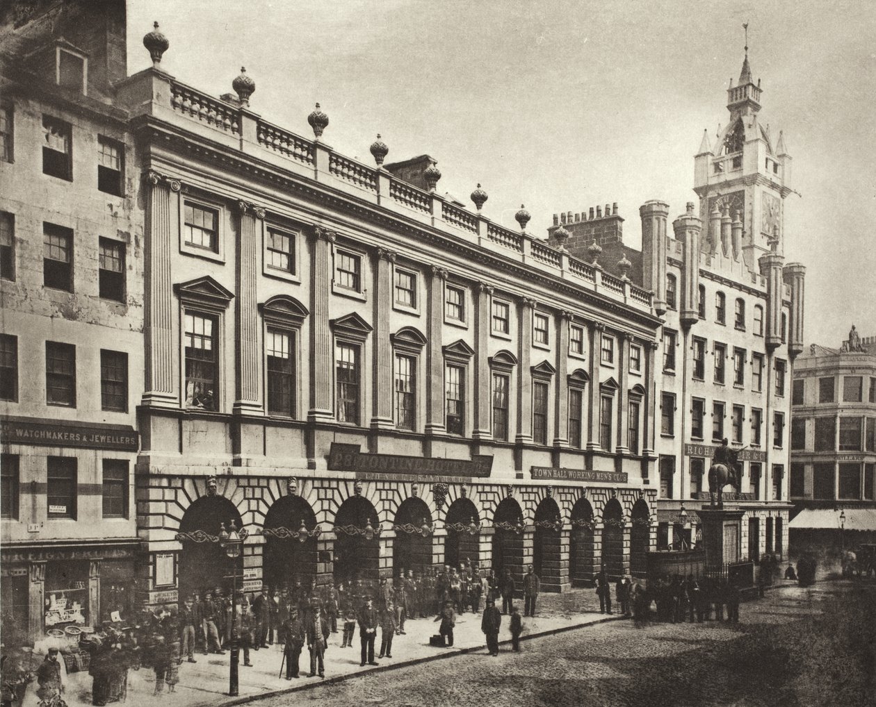 Budova Tontine, Trongate (č. 19) od Thomas Annan